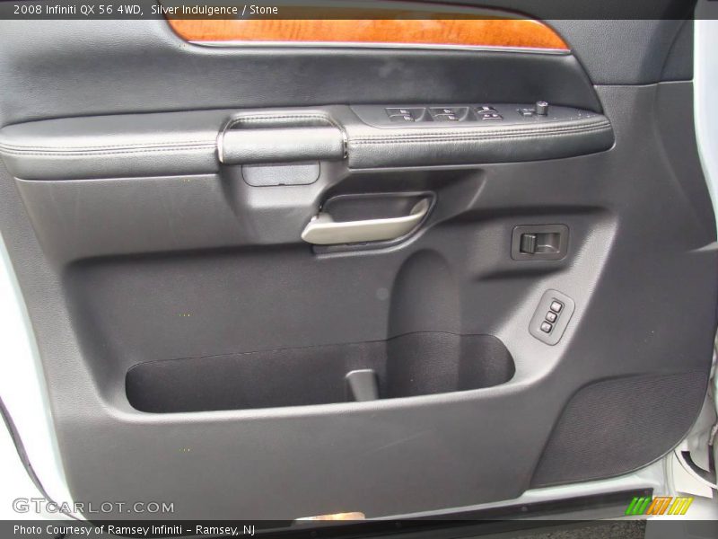 Silver Indulgence / Stone 2008 Infiniti QX 56 4WD