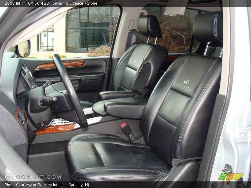 Silver Indulgence / Stone 2008 Infiniti QX 56 4WD