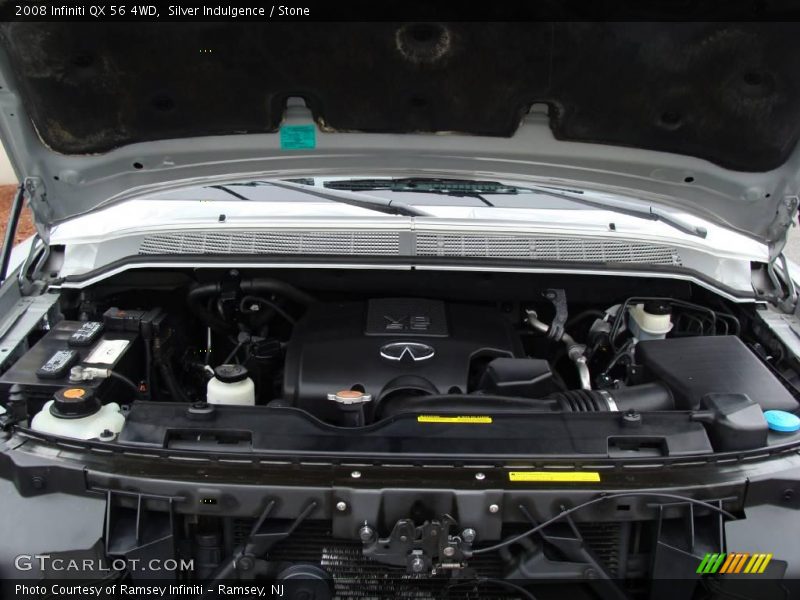 Silver Indulgence / Stone 2008 Infiniti QX 56 4WD