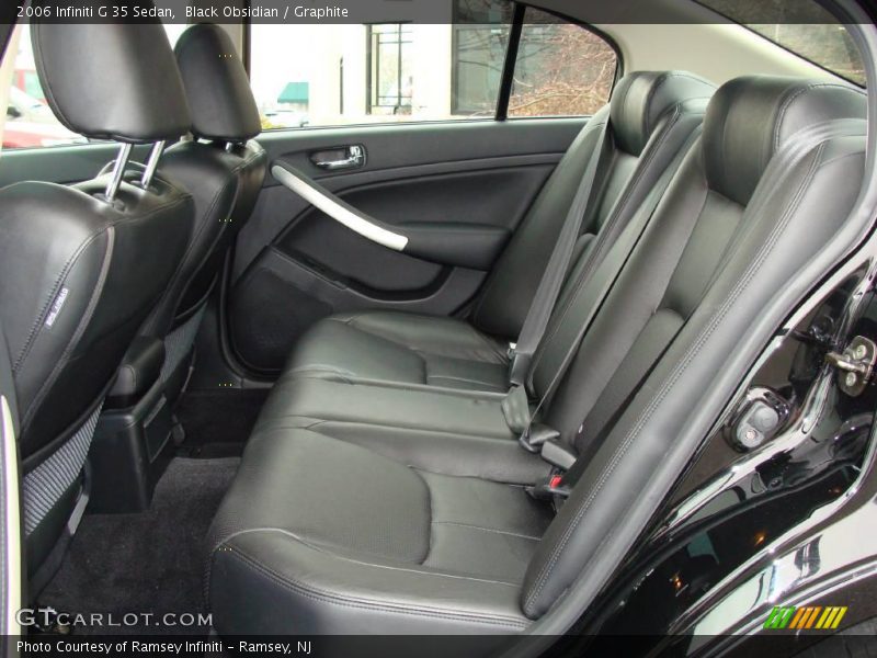 Black Obsidian / Graphite 2006 Infiniti G 35 Sedan