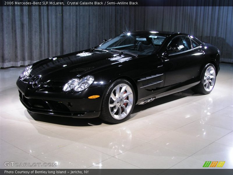 Crystal Galaxite Black / Semi-Aniline Black 2006 Mercedes-Benz SLR McLaren