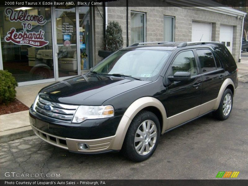 Black / Camel 2008 Ford Taurus X Eddie Bauer AWD