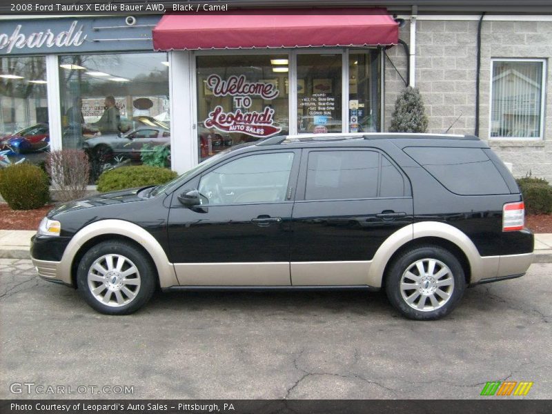 Black / Camel 2008 Ford Taurus X Eddie Bauer AWD