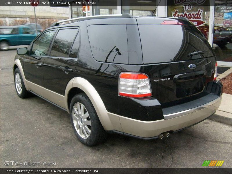 Black / Camel 2008 Ford Taurus X Eddie Bauer AWD