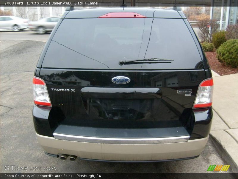 Black / Camel 2008 Ford Taurus X Eddie Bauer AWD