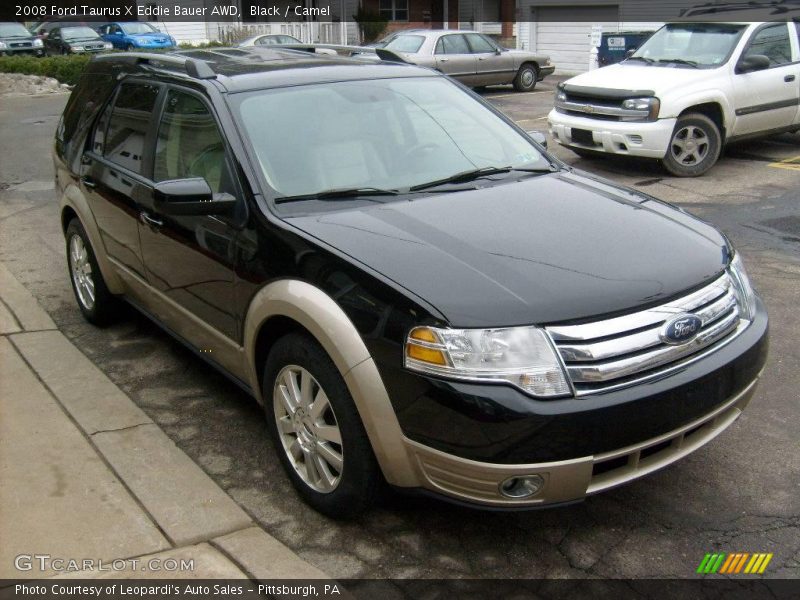 Black / Camel 2008 Ford Taurus X Eddie Bauer AWD