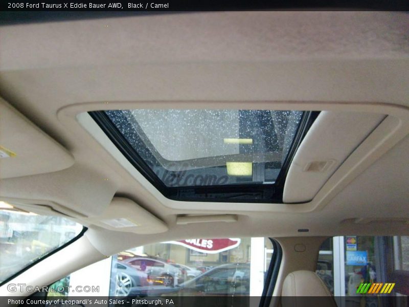 Black / Camel 2008 Ford Taurus X Eddie Bauer AWD
