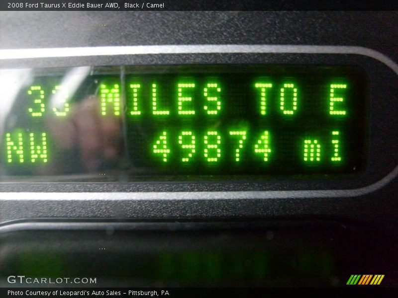 Black / Camel 2008 Ford Taurus X Eddie Bauer AWD