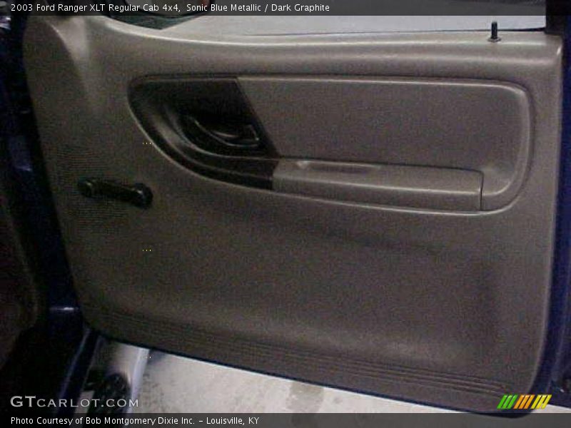 Sonic Blue Metallic / Dark Graphite 2003 Ford Ranger XLT Regular Cab 4x4