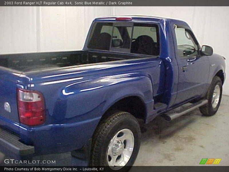 Sonic Blue Metallic / Dark Graphite 2003 Ford Ranger XLT Regular Cab 4x4