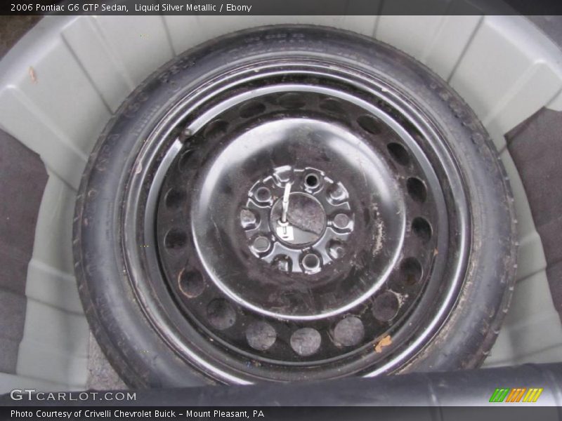 Liquid Silver Metallic / Ebony 2006 Pontiac G6 GTP Sedan