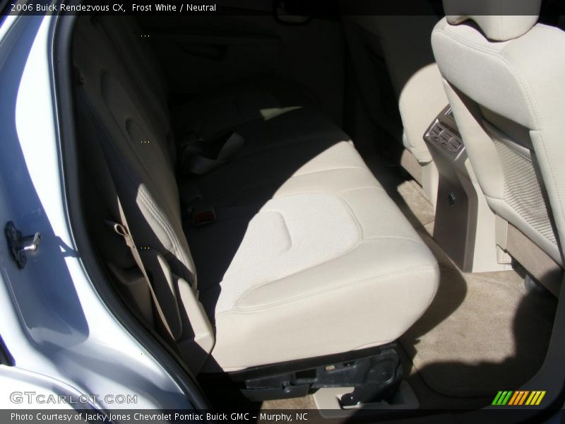 Frost White / Neutral 2006 Buick Rendezvous CX