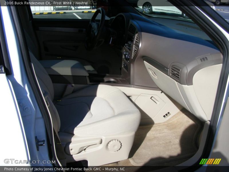 Frost White / Neutral 2006 Buick Rendezvous CX