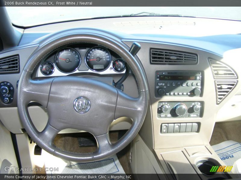 Frost White / Neutral 2006 Buick Rendezvous CX