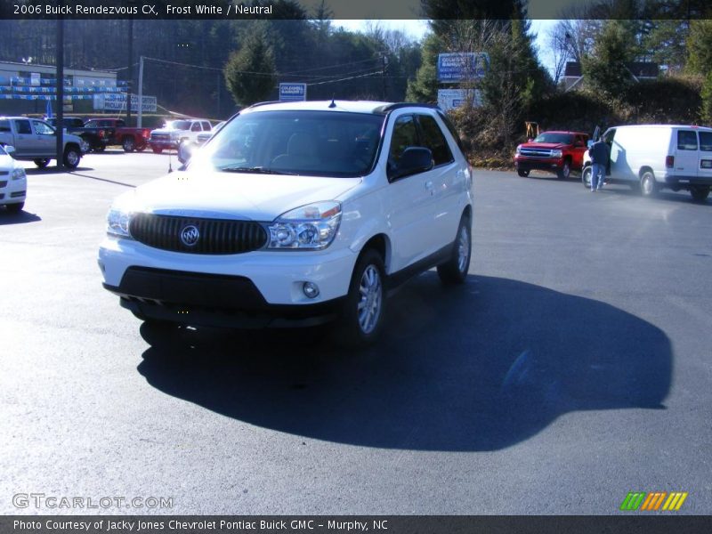 Frost White / Neutral 2006 Buick Rendezvous CX