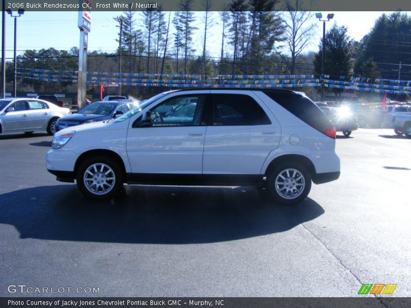 Frost White / Neutral 2006 Buick Rendezvous CX