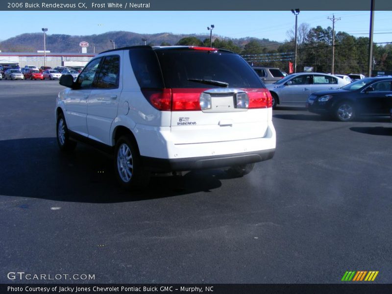 Frost White / Neutral 2006 Buick Rendezvous CX