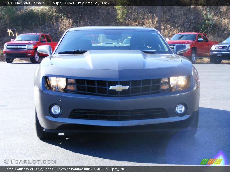 Cyber Gray Metallic / Black 2010 Chevrolet Camaro LT Coupe