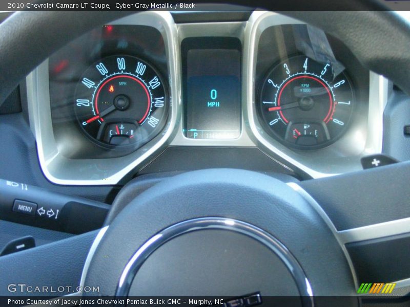 Cyber Gray Metallic / Black 2010 Chevrolet Camaro LT Coupe