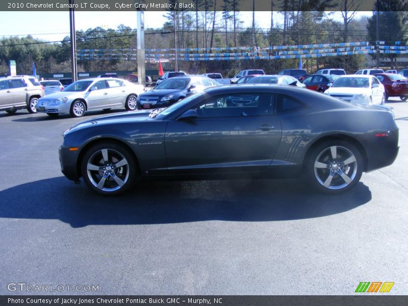 Cyber Gray Metallic / Black 2010 Chevrolet Camaro LT Coupe