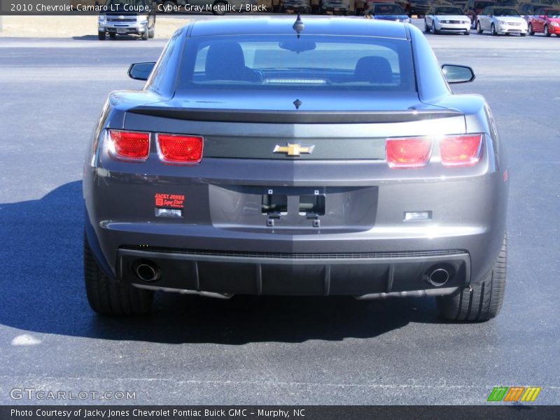 Cyber Gray Metallic / Black 2010 Chevrolet Camaro LT Coupe