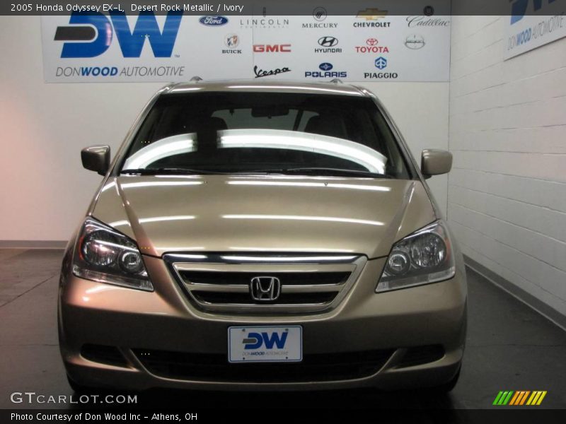Desert Rock Metallic / Ivory 2005 Honda Odyssey EX-L
