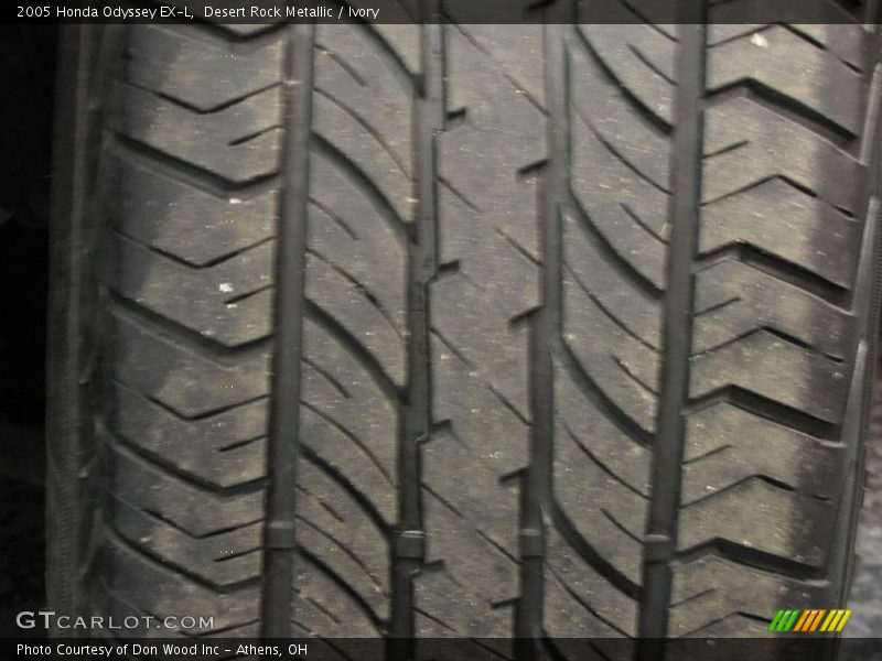 Desert Rock Metallic / Ivory 2005 Honda Odyssey EX-L