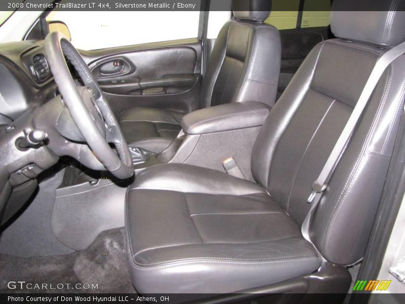 Silverstone Metallic / Ebony 2008 Chevrolet TrailBlazer LT 4x4