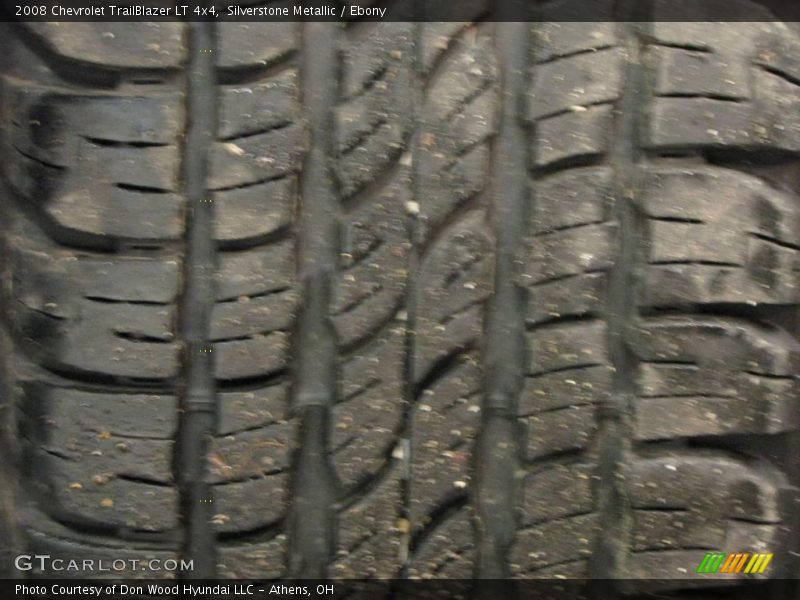 Silverstone Metallic / Ebony 2008 Chevrolet TrailBlazer LT 4x4