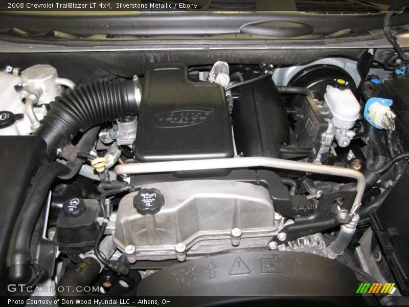 Silverstone Metallic / Ebony 2008 Chevrolet TrailBlazer LT 4x4
