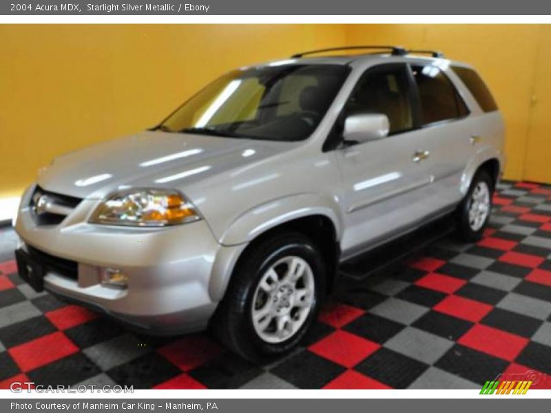 Starlight Silver Metallic / Ebony 2004 Acura MDX
