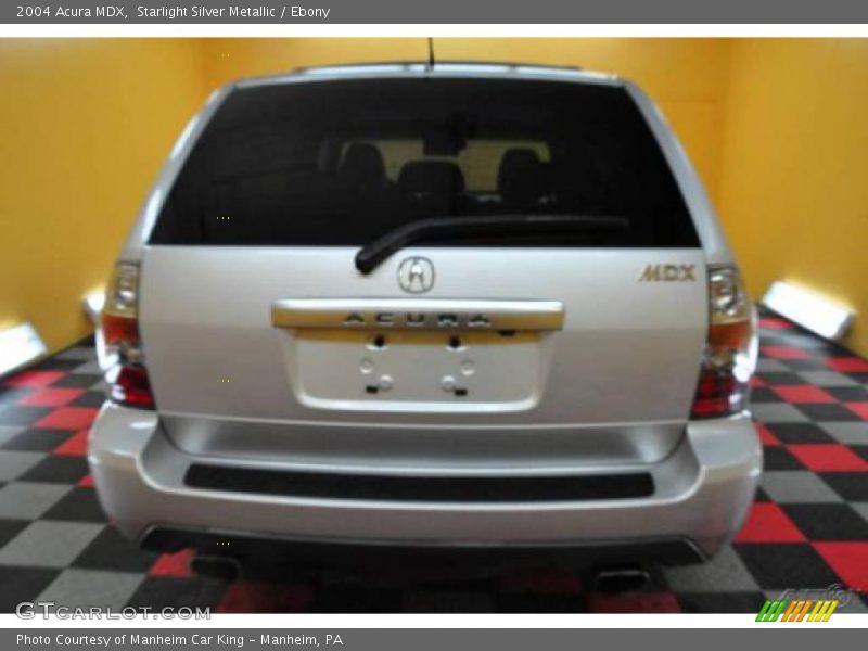Starlight Silver Metallic / Ebony 2004 Acura MDX