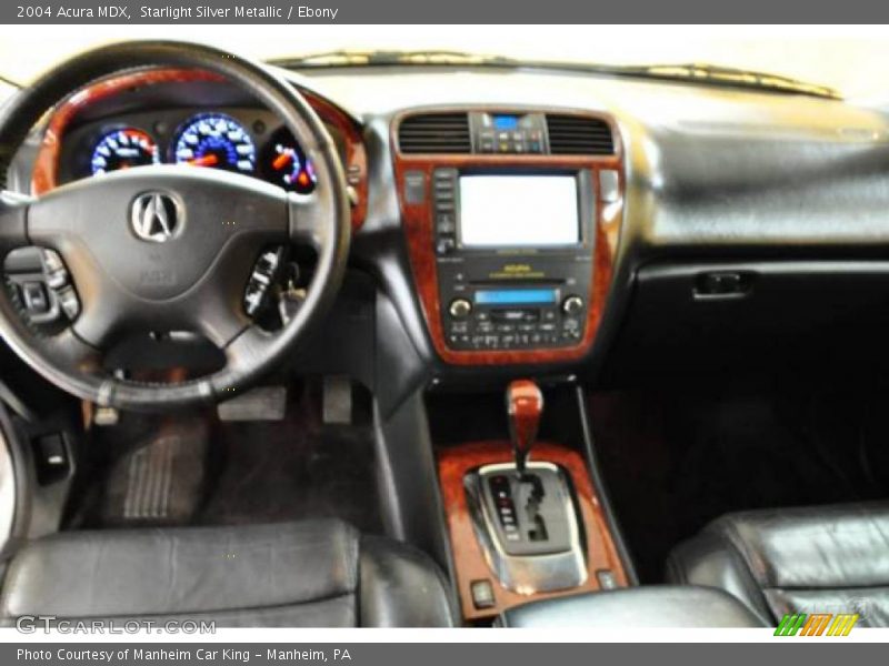 Starlight Silver Metallic / Ebony 2004 Acura MDX