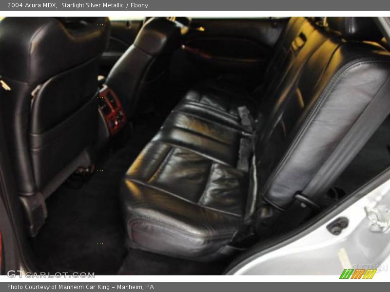 Starlight Silver Metallic / Ebony 2004 Acura MDX