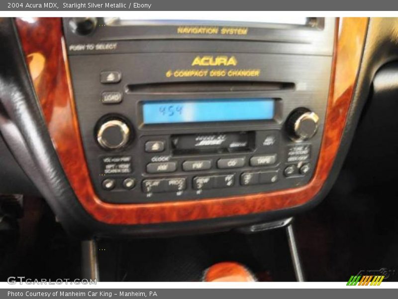 Starlight Silver Metallic / Ebony 2004 Acura MDX