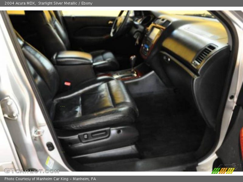Starlight Silver Metallic / Ebony 2004 Acura MDX