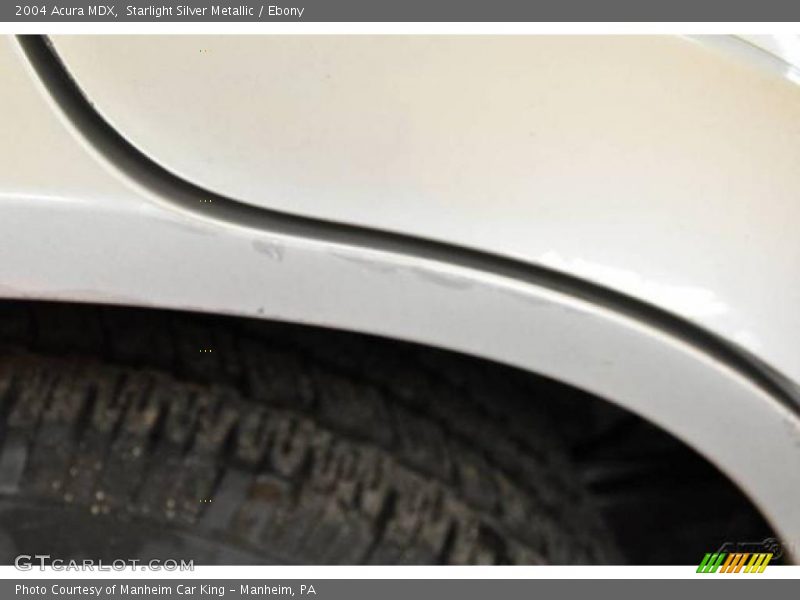 Starlight Silver Metallic / Ebony 2004 Acura MDX