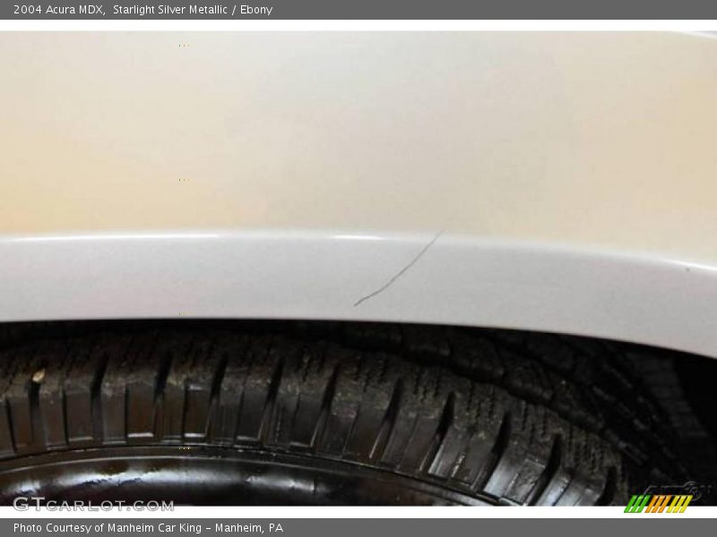 Starlight Silver Metallic / Ebony 2004 Acura MDX