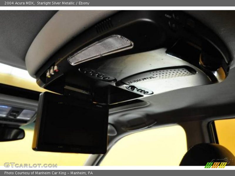 Starlight Silver Metallic / Ebony 2004 Acura MDX
