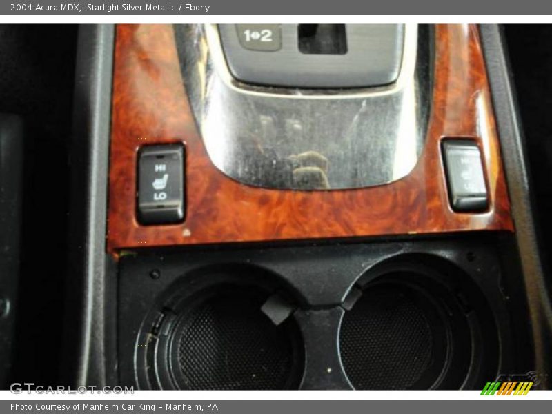 Starlight Silver Metallic / Ebony 2004 Acura MDX