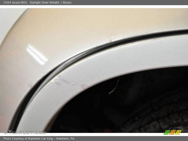 Starlight Silver Metallic / Ebony 2004 Acura MDX