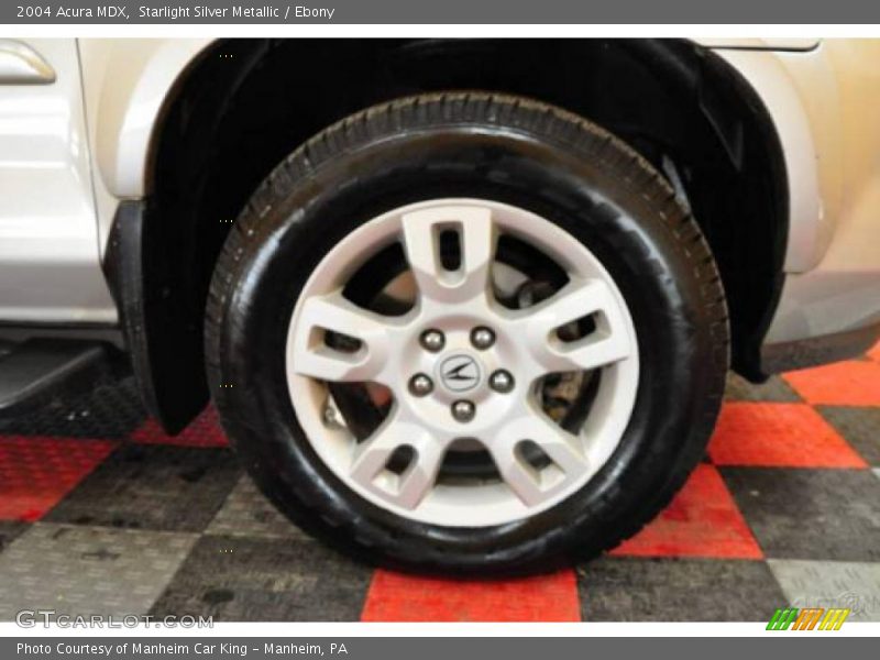 Starlight Silver Metallic / Ebony 2004 Acura MDX