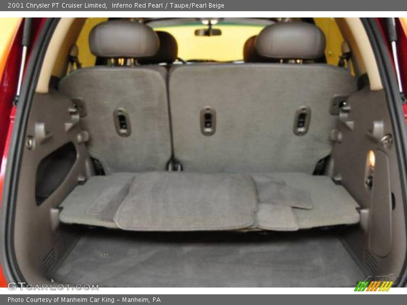 Inferno Red Pearl / Taupe/Pearl Beige 2001 Chrysler PT Cruiser Limited
