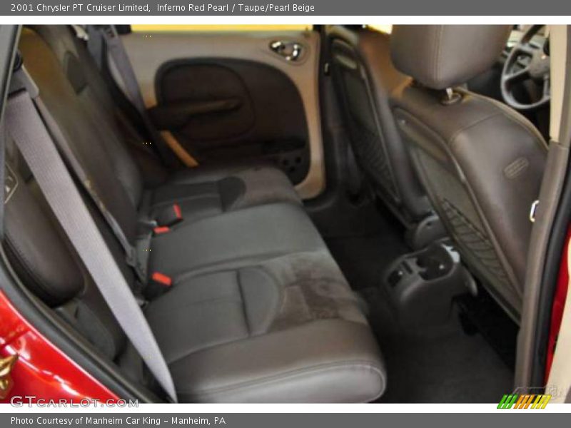 Inferno Red Pearl / Taupe/Pearl Beige 2001 Chrysler PT Cruiser Limited