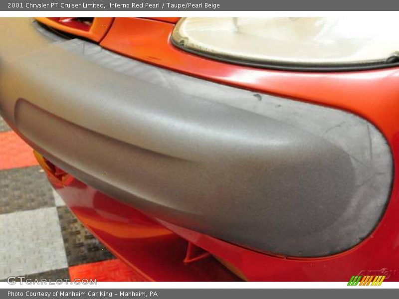 Inferno Red Pearl / Taupe/Pearl Beige 2001 Chrysler PT Cruiser Limited