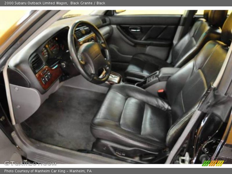Black Granite / Black 2000 Subaru Outback Limited Wagon