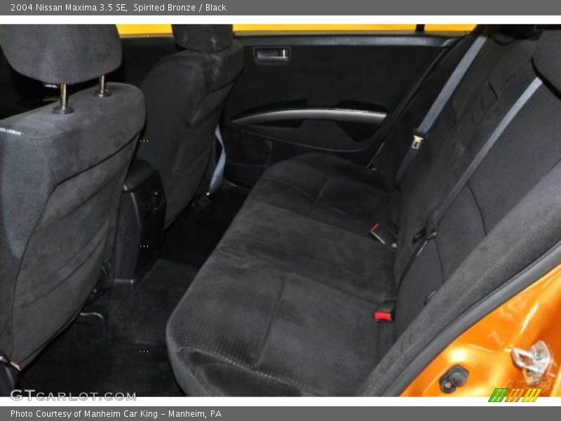 Spirited Bronze / Black 2004 Nissan Maxima 3.5 SE