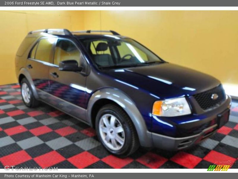Dark Blue Pearl Metallic / Shale Grey 2006 Ford Freestyle SE AWD