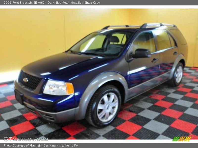 Dark Blue Pearl Metallic / Shale Grey 2006 Ford Freestyle SE AWD