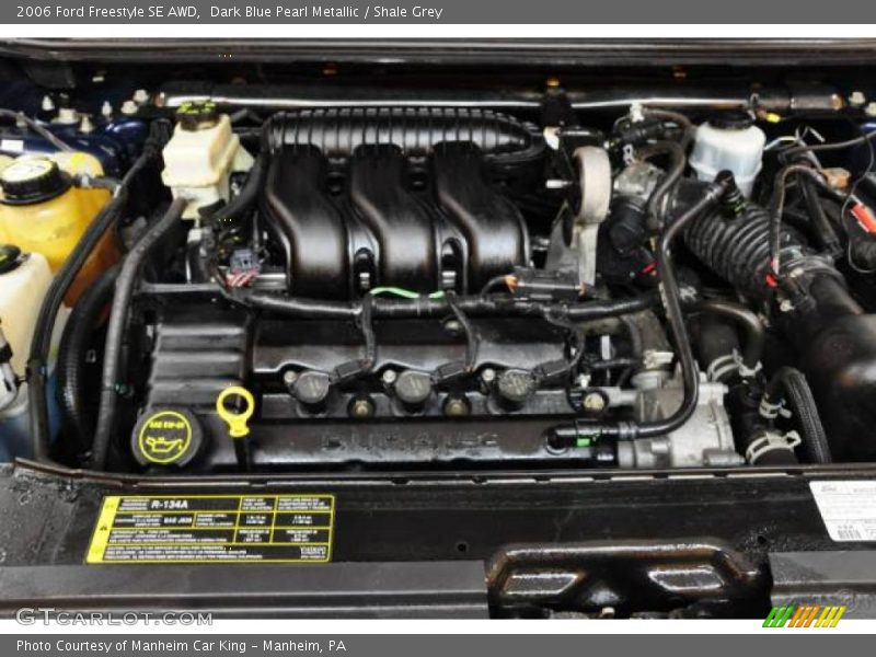 Dark Blue Pearl Metallic / Shale Grey 2006 Ford Freestyle SE AWD
